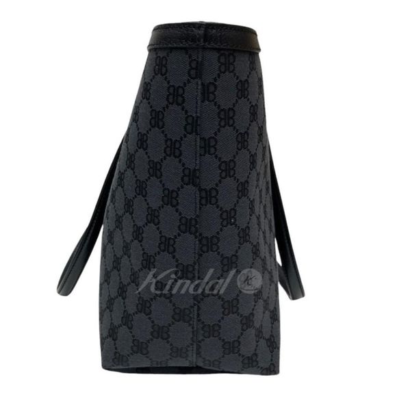 BALENCIAGA x GUCCI The Hacker Project Tote Bag Black - Picture 3 of 6